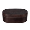 Masakazu Wood Grain Oval Lunch Box (CC) Non-Stick Rice Lunch