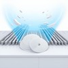 10 Pcs Universal Dryer Exhaust Filter Replacement Kit - White