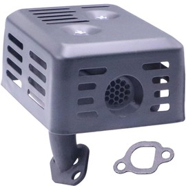 DVBB GX200 Muffler Exhaust Silencer Assembly 18310-ZF1-000 Compatible with Honda and Clone GX120 GX160 159cc 196cc 212cc 5.5HP 6.5HP part# 18310-ZF1-000