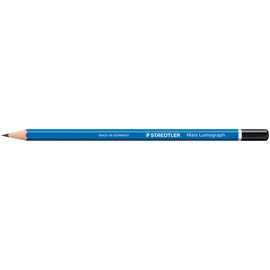 Staedtler Lumograph 1 Dozen Drawing Pencils 2B (100-2B)