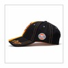 Black & Orange 69 Cap Baseball Cap One Size Hat