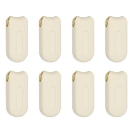 uxcell 8Pcs Blind Cord Weight, 78mm Curtain Blinds Handles Plastic Pull String Pendants for Window Shutter Vertical Roller Blinds Accessories, Beige