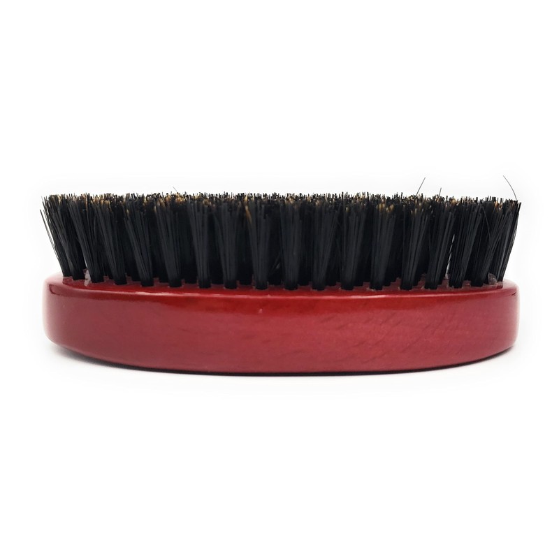 Firenze Pro Boar Bristle 9-Row Reinforced Oval Palm Wave Brush