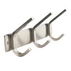 WEBI Sturdy Stainless Steel 304 Hook Rail Coat Rack with
