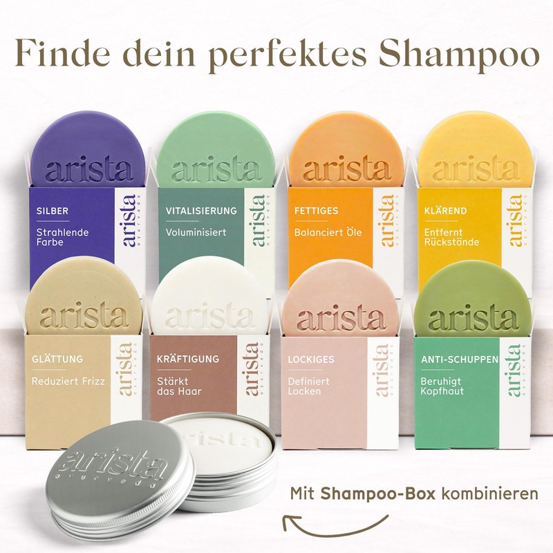 Arista Solid Shampoo for Normal Hair, Sulfate-Free Shampoo, Shikakai Powder