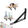 Shelf Brackets, Wall Angle Heavy Duty Brackets, 90 Degree Angle