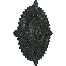 Ekena Millwork Haylynn Ceiling Medallion, Painted Turtle Crackle