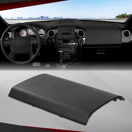 CROSSDESIGN Dash Bezel Panel Passenger Side Cover Upper Glove Box Black Compatible with Ford F150 2004 2005 2006 2007 2008