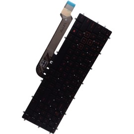 Deal4GO Backlit Keyboard Replacement for Dell G3 3579 3500 3779|Inspiron 3585 3593 5567 7567 7568 7577 7786|G5 5587 5505|G7 7590 - RED