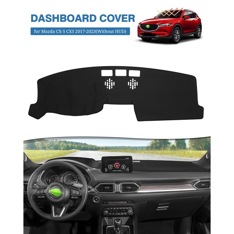 FIILINES - Funda para salpicadero para Mazda CX-5 CX5 2017-2024
