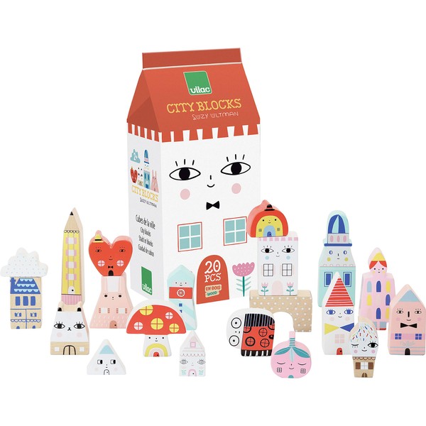 Vilac 8902 Tiny City Suzy Ultman Kleidung und Schuhe für