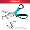 SINGER ProSeries 9" Pinking Shears - Heavy-Duty Stainless Steel -