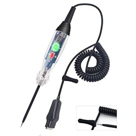 AWBLIN Automotive Buzzer Test Light, DC 6-24V Dual Color LED Bulb Auto Circuit Tester, Electric Tester Light Tool Probe for Car Vehicle Fuses and Battery Voltage