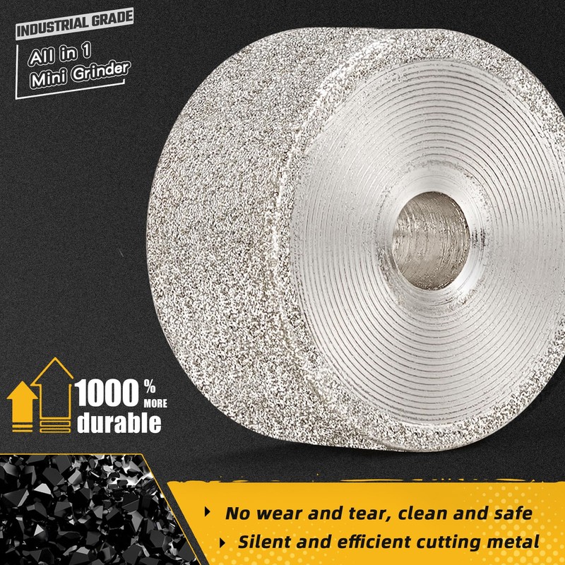 Sbestily Sanding Bits for Dremel Rotary Tool，Grinding Stone Diamond Sanding