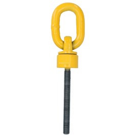M10 x 18mm Swivel Rotating Lifting Point Eye Bolt with Ring 0.5t Capacity 1pc