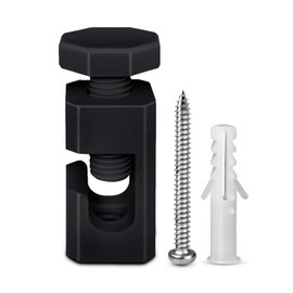 QuirkLz 1 x Surface-Mounted Cable Holder Ceiling Pins for Textile Cables, Cable Attachment Monkey Swing Ceiling Mount - with Screws and Dowels for Monkey Swing Lamp DIY Project