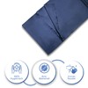 Silkrafox Compact Sleeping Bag, Ultralight Microfibre Inlet, Faux Silk Sleeping