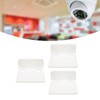 3 PCS Small Security Cameras Wall Shelf with 6 Cable