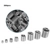 Thread Inserts, 200 Pieces 304 Stainless Steel Thread Repair Insert,