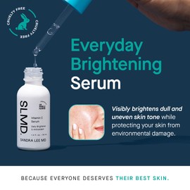 SLMD by Dr. Pimple Popper - Vitamin C Serum - Vitamin C Face Serum & Hyaluronic Acid to Visibly Smooth, Hydrate and Brighten Skin - Minimize Appearance of Fine Lines & Wrinkles - 1 Fl. Oz.