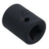 15mm 3/8in Drive Shallow Stubby Metric Impacted Socket 6 Sided