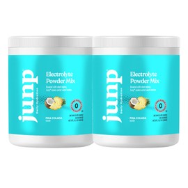JUNP Electrolytes Powder No Sugar No Carbs – Pina Colada Coconut Pineapple Drink Mix - Potassium & Salt Electrolyte Hydration Powder - Zero Calorie Sugar Free Electrolyte Powder, Keto, 180 Servings
