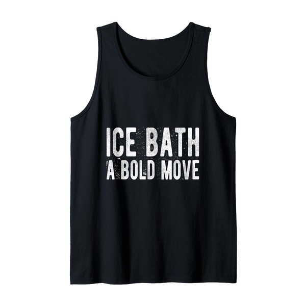 Mens Ice Water Ice Bath A Bold Move Ice Bather