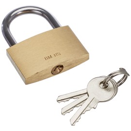 Mannesmann Brass Padlock, M, M 413-40