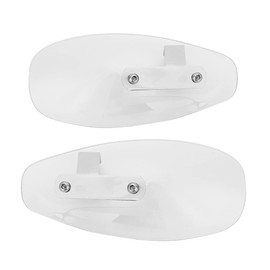 Motorcycle Handguard Hand Guards Wind Cold Protector Windshield rs 10mm/0.4in Universal Motorcycle Hand Guard Wind r Protector for Motorcycle (Transparent)