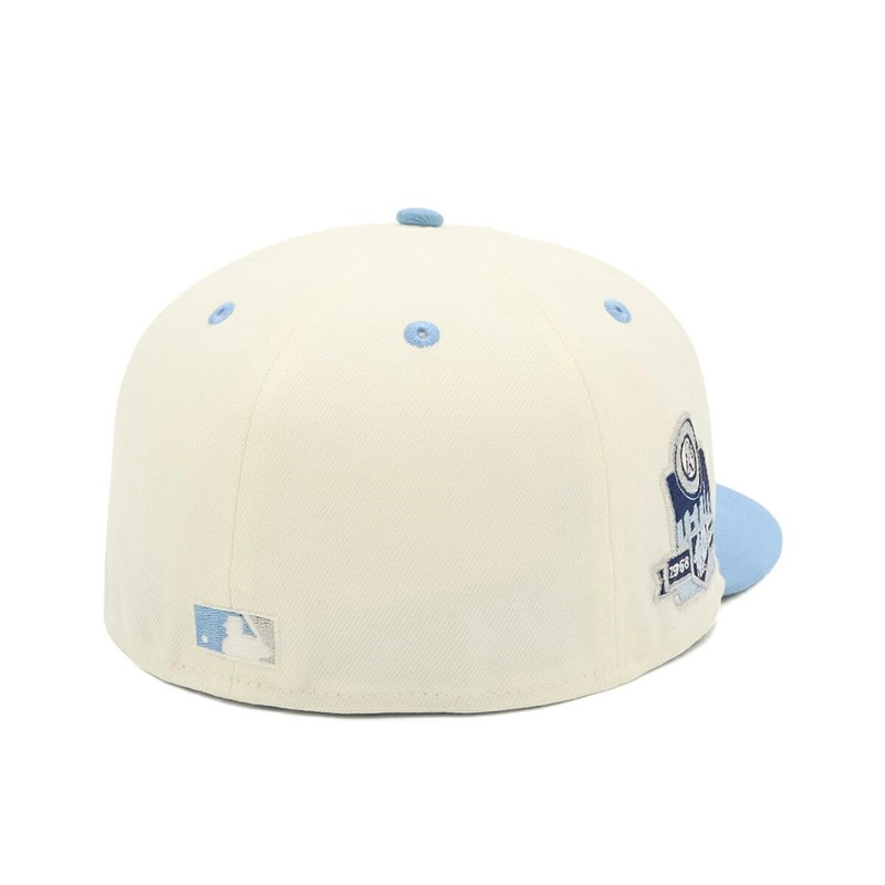 Newera 59FIFTY NER35C0322 SIDE PATCH 2-Tone ONSPOTZ Cap, OAK Chrome/Sky