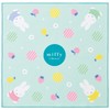 Skater KBST43-A Sticky Lunch Cloth, Easy No Tie Miffy