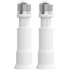 JACKYLED E26 Light Socket Extender 4-Level Extendable, 3.1-4.3in/8-11cm Extension E26/E27