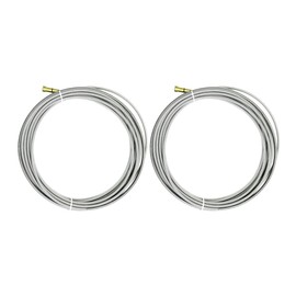 WeldingCity 2-pk Steel Conduit Liner 42-3035-15 15-ft .030"-.035" for Lincoln Magnum 200 Series and Tweco No.1 - No.2 MIG Welding Guns
