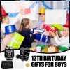 saerryor 13th Birthday Gifts for Boys,4 Pcs Funny Gift for