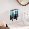 Umimile Mouthwash Dispenser for Bathroom, Plastic Mouthwash Dispenser Wall Mounted,