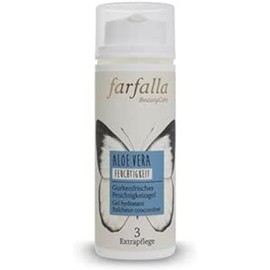 farfalla Aloe Vera & Gurkenextrakt Feuchtigkeitsfluid - Intensive Hautpflege - Leicht & Pflegend - 100% zertifizierte Naturkosmetik (1x50ml)