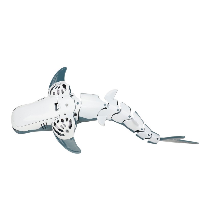 RC Shark Toy Pool Boat Toy High Simulation Light Effect
