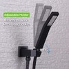 Wall Union with Hand Shower Holder, Angle Simple Brass Wall