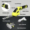 KITLUCK 8V Cordless 2-in-1 Grass Shear & Hedge Trimmer,Handheld Electric