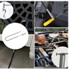 Drain Snake,116 inch Flexible Grabber Claw Pick Up Reacher Tool,Drain