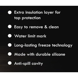 Crystal Clear Square Cube Crystal Ice Maker - Black 4 Mold