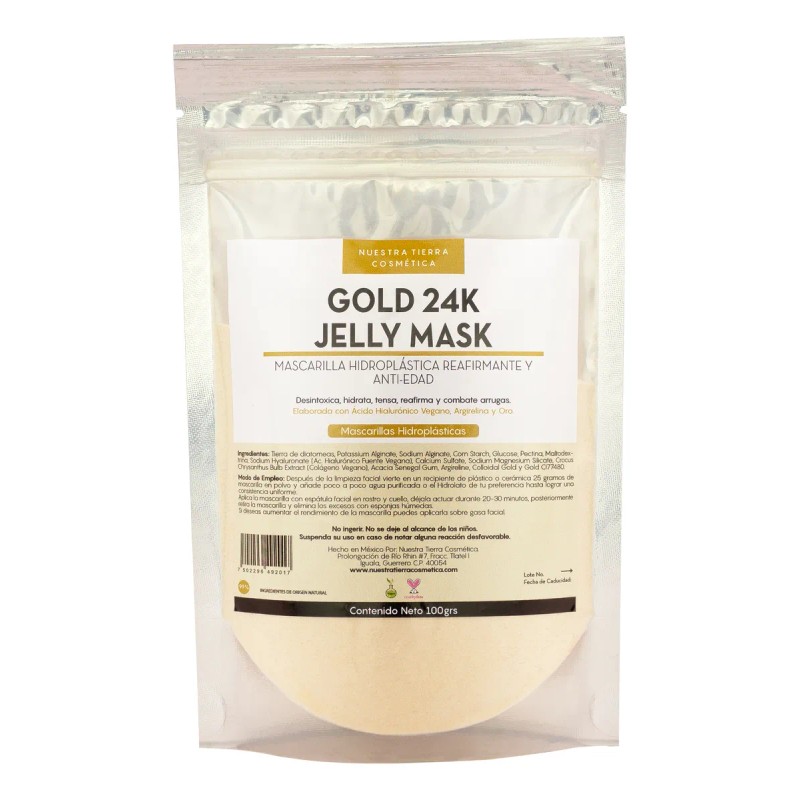 Mascarilla Hidro Plástica Gold Reafirmante