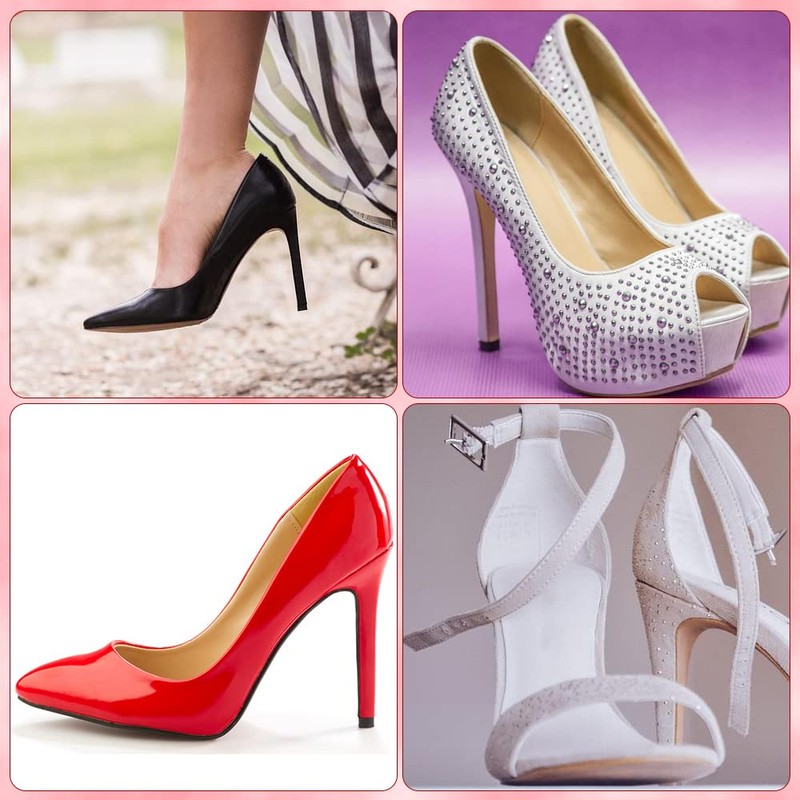 WMYCONGCONG 30 Pairs High Heel Tips Women Shoes Repair Tips