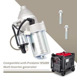 YIYANTO 57080 Electric Starter Motor Compatible with Predator Inverter Generator - 9500W, for Models 57080 and 59188