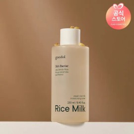 goodall (Hyundai Home Shopping) Goodal Vegan Rice Milk Moisturizing Toner 250ml FREE / (현대홈쇼핑) 구달 비건라이스 밀크 보습 토너 250ml FREE