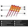 C.K T4729 Triton XLS 1000V Screwdriver Set SL/PZ (5 Pieces)