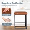 Erste!Bravo Brown Counter Height Bar Stool for Kitchen Counter 24