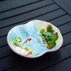 Minigift Ceramic Fruit Bowl,3D Sculpture and Hand-painted Dish for Dessert,