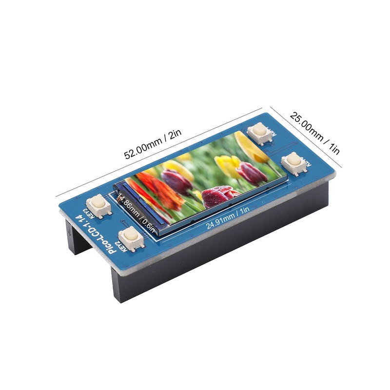 Color Display LCD Module SPI 240 X 135 Resolution for