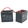 DollaTek 2Pcs CBB61 14uF 450V AC 50/60Hz Air Conditioner Fan